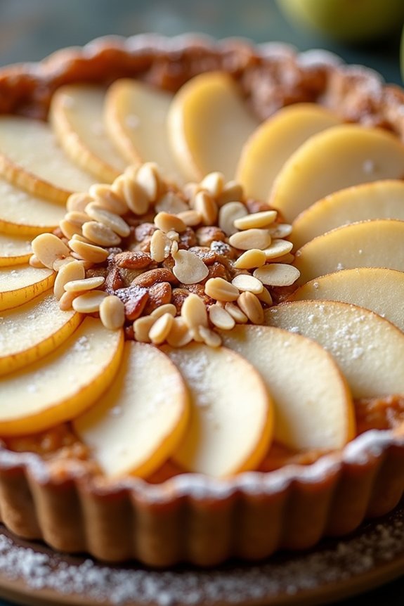 pear almond tart recipe
