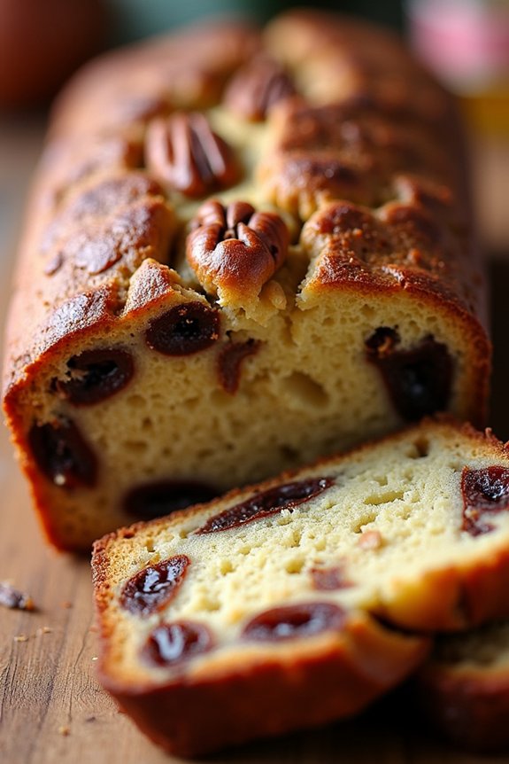 pecan date holiday bread delight
