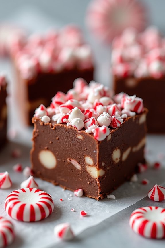 peppermint bark fudge recipe