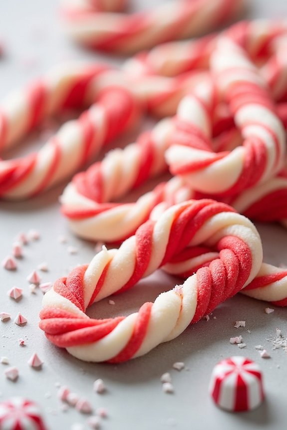 peppermint candy cane cookies