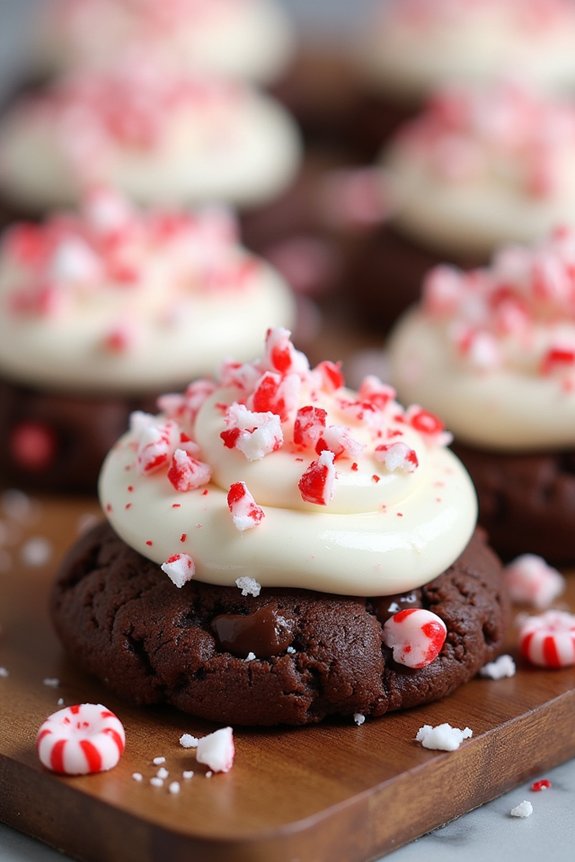 peppermint chocolate cookie delight