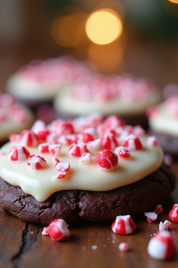 peppermint chocolate cookie delight
