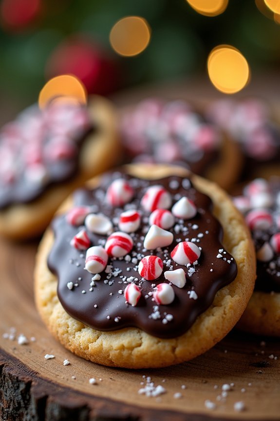 peppermint chocolate cookie delight