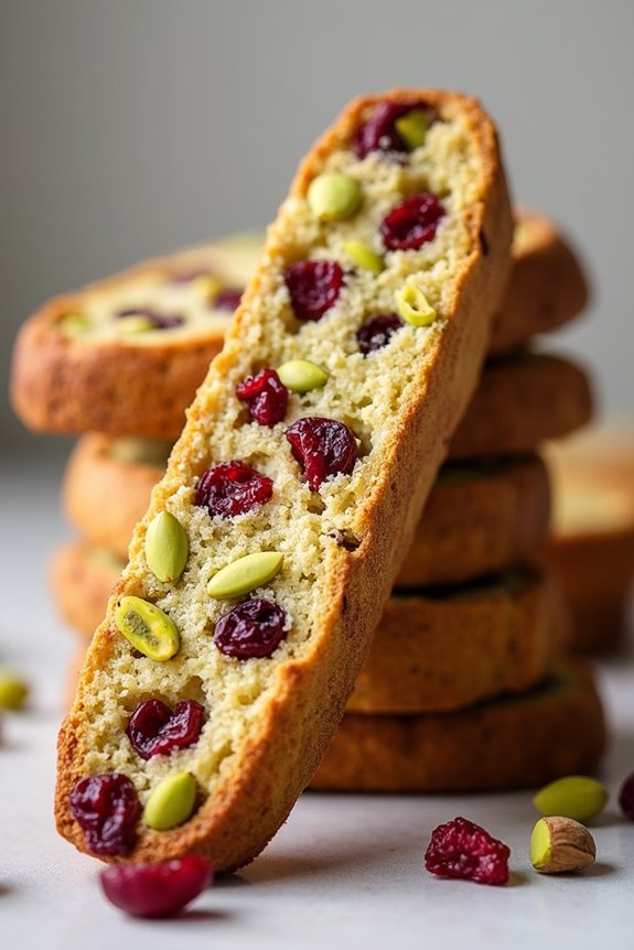 pistachio cranberry biscotti recipe