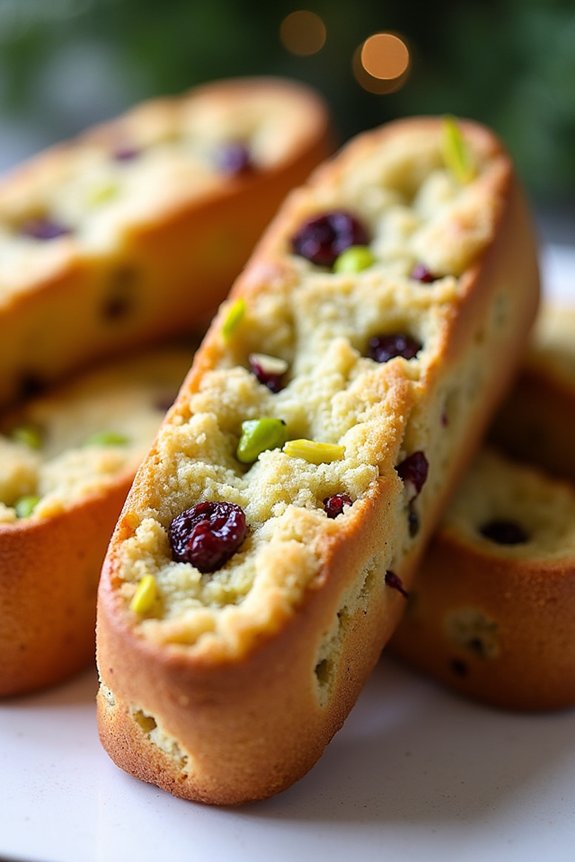 pistachio cranberry biscotti recipe