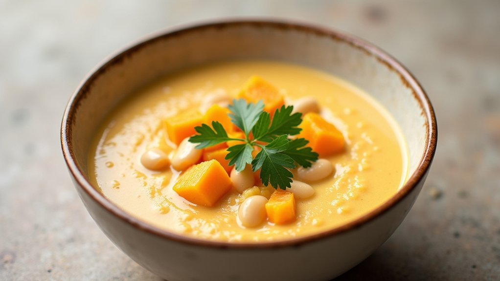 protein rich white bean soup