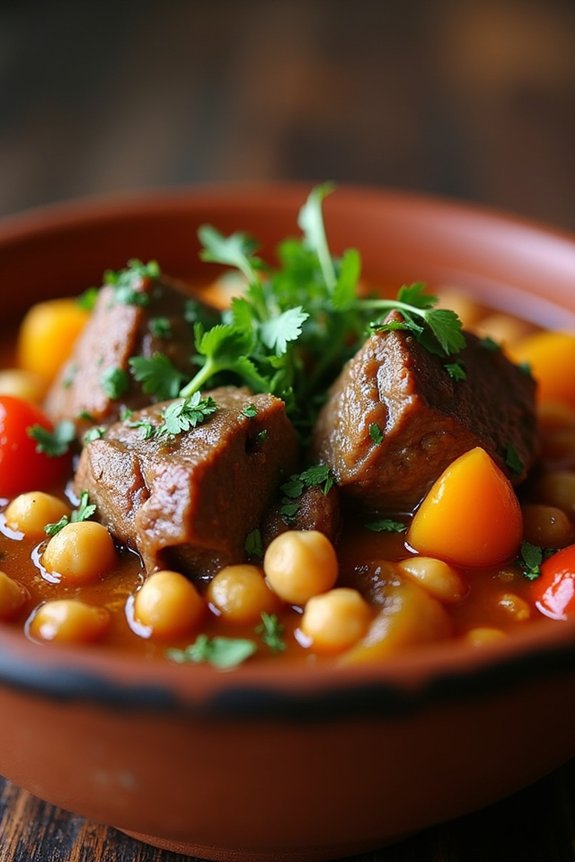 quick aromatic lamb stew