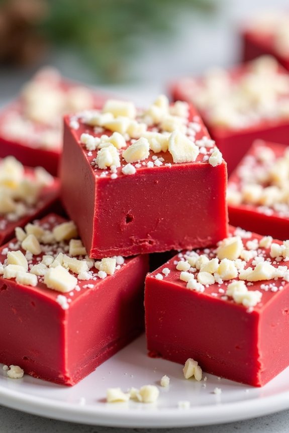 red velvet fudge delight