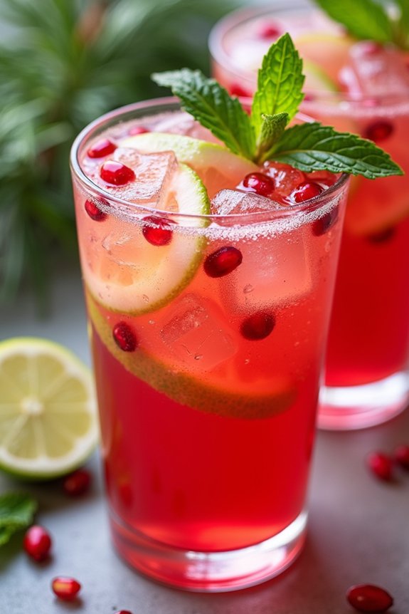 refreshing holiday mocktail recipe