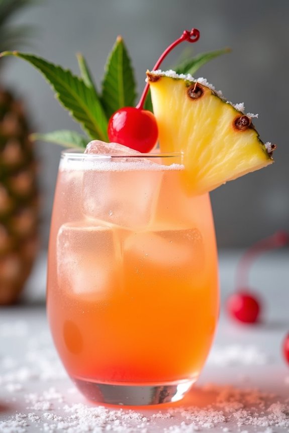revitalizing festive mocktail recipe