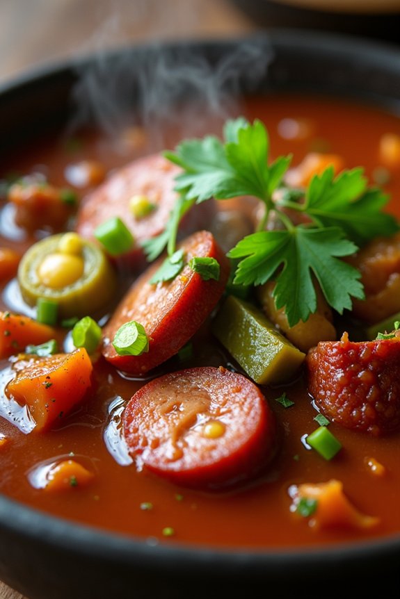 rich and flavorful gumbo