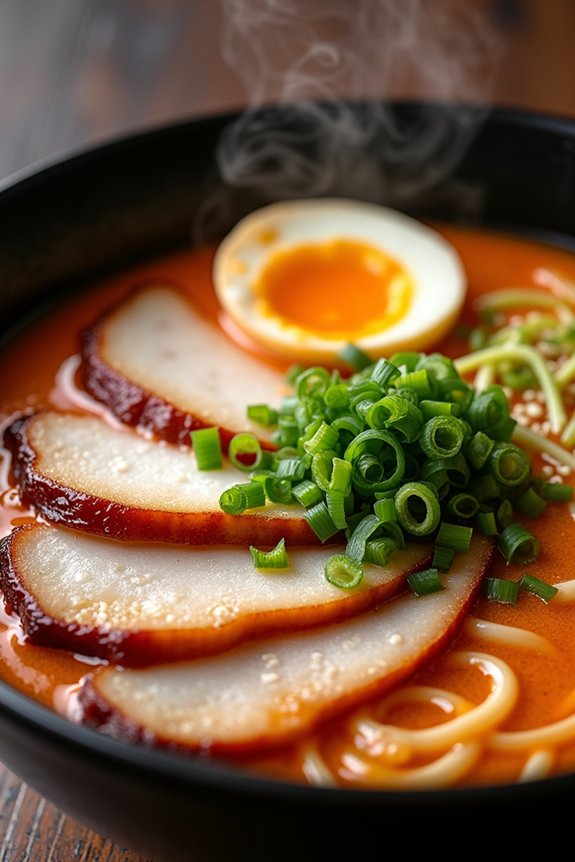 rich creamy spicy ramen