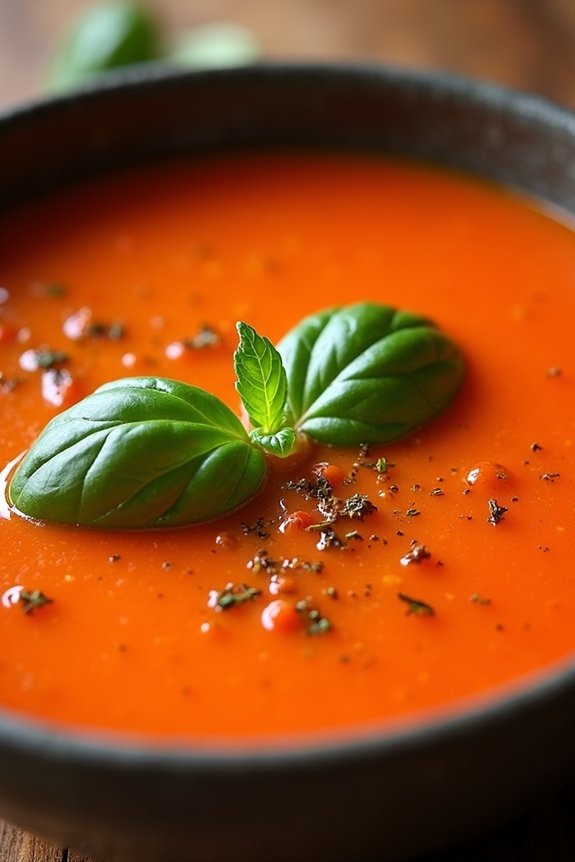 roasted red pepper soup