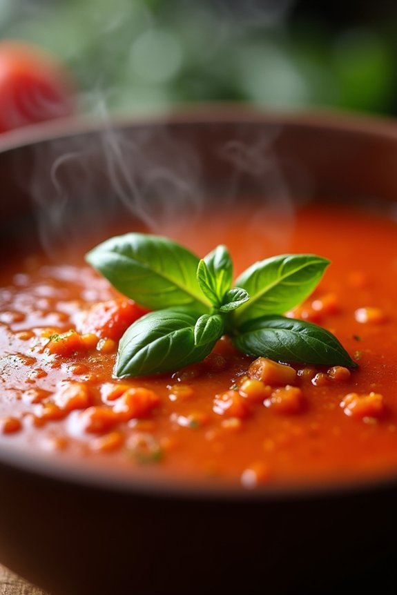 roasted tomato fennel soup