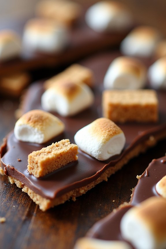 s mores bark holiday treat