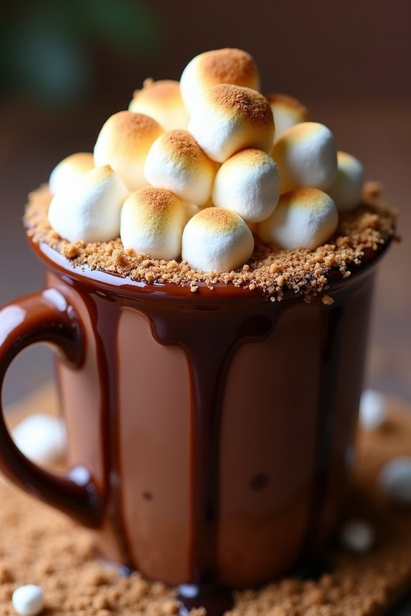 s mores inspired hot chocolate recipe