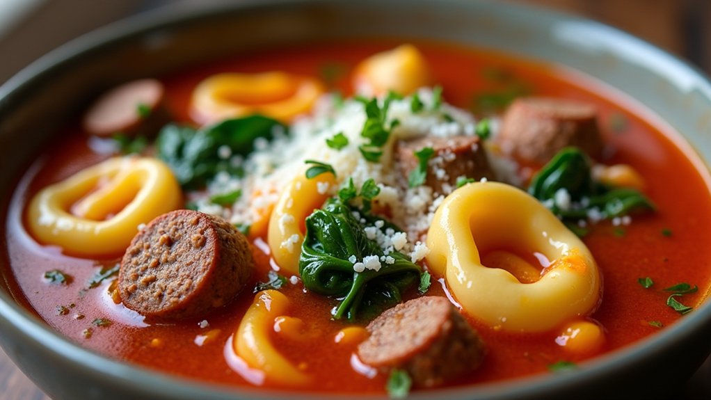 sausage tortellini soup recipes