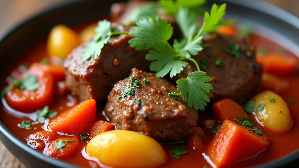 savory dutch oven lamb stew