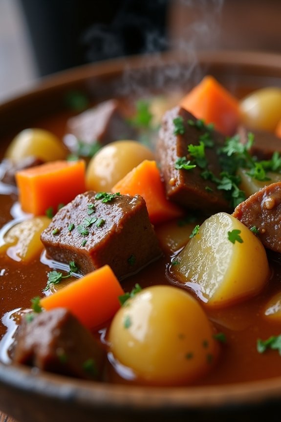 savory hearty guinness stew