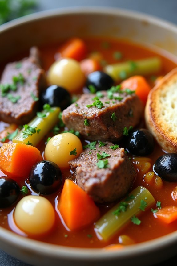 savory hearty lamb stew