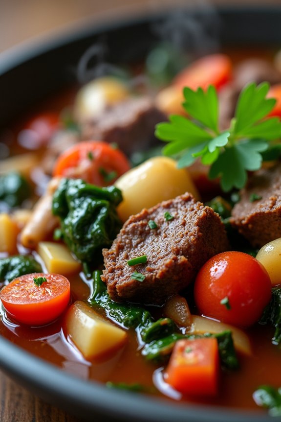 savory lamb vegetable stew