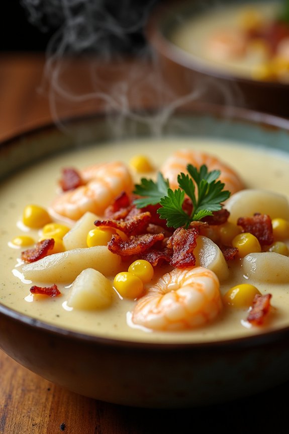savory seafood chowder delight
