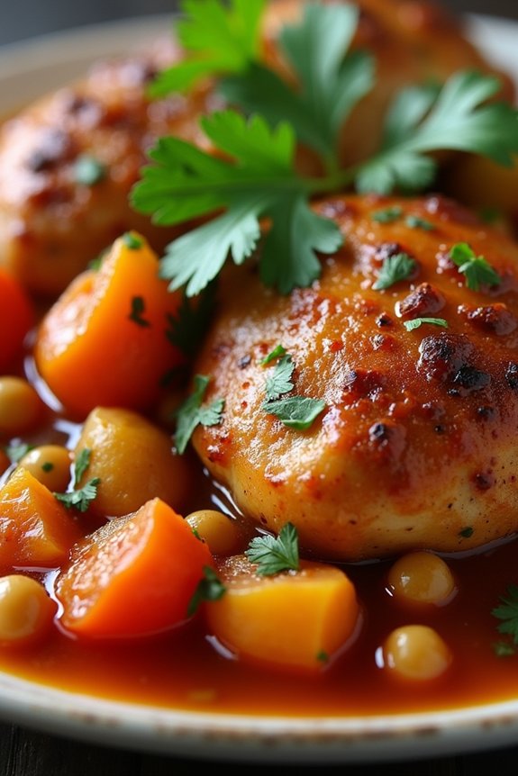 savory sweet moroccan stew