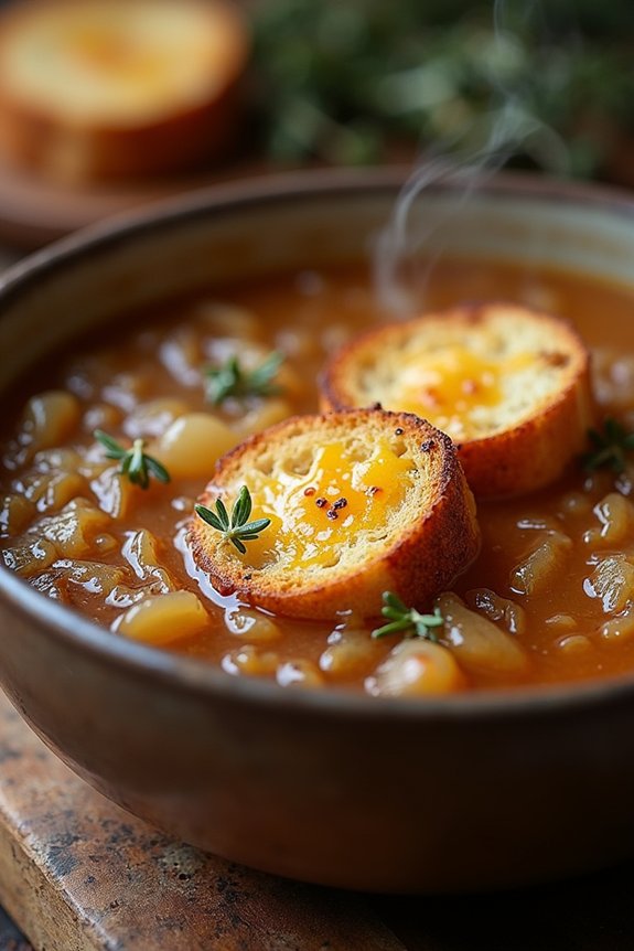 savory vegan comfort soup