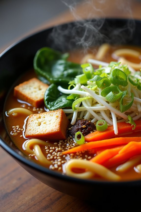 savory vegan ramen delight