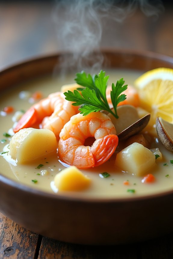 seafood collagen chowder recipe