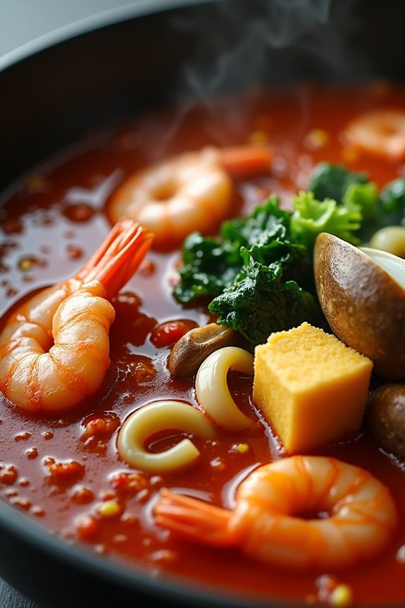 seafood hot pot delight