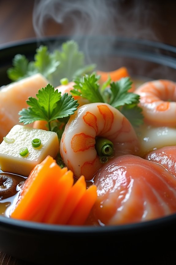 seafood nabe hotpot recipe
