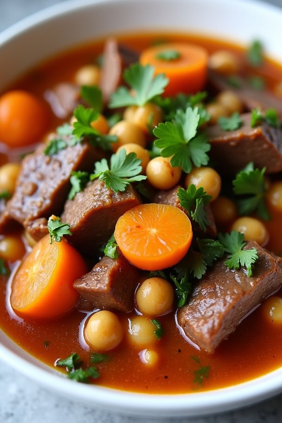 slow cooker moroccan beef stew