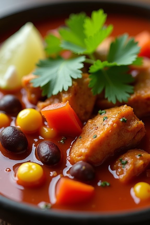 smoky hearty chicken stew