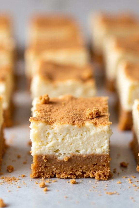 snickerdoodle cheesecake dessert bars