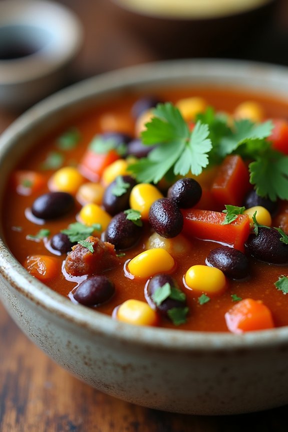 southwest black bean stew