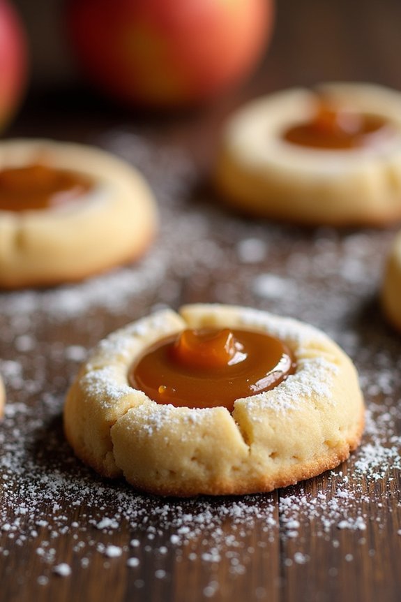 spiced apple butter cookies