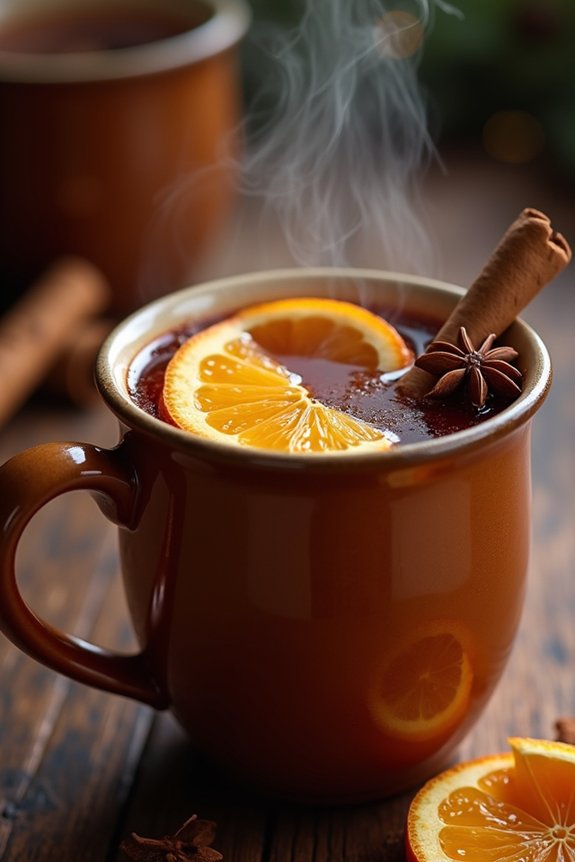 spiced chai apple cider