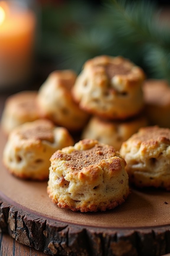 spiced chai biscuit bites