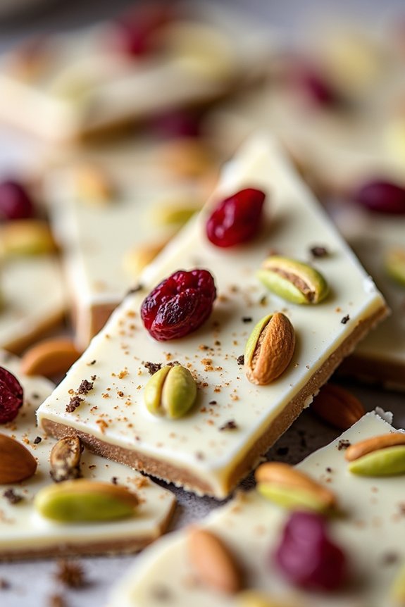 spiced chai chocolate bark