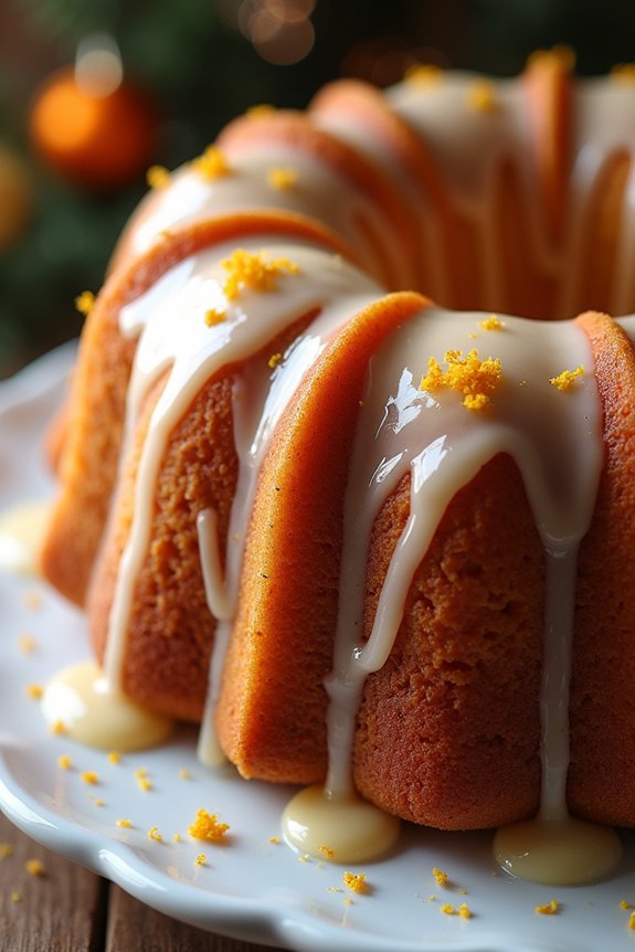 spiced orange bundt cake delight