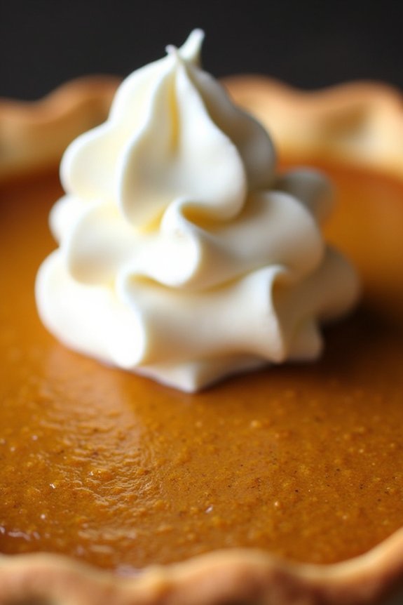 spiced pumpkin pie delight