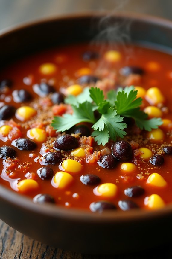 spicy hearty comforting soup