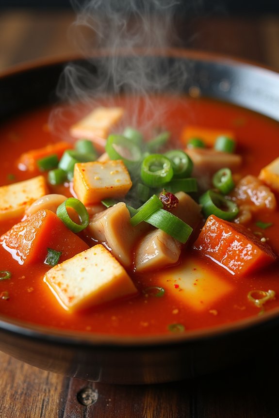 spicy korean comfort food stew