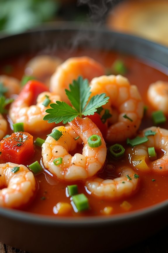 spicy southern shrimp stew