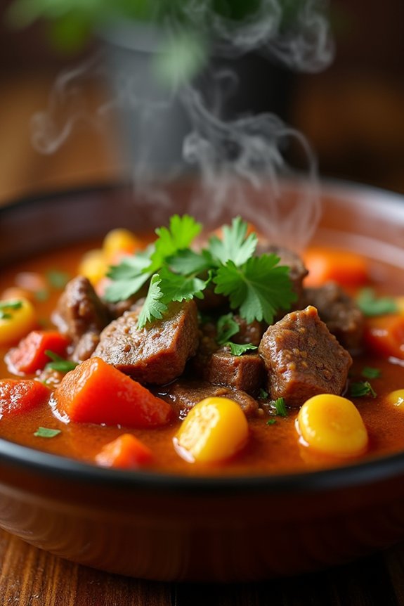 spicy southwestern beef stew
