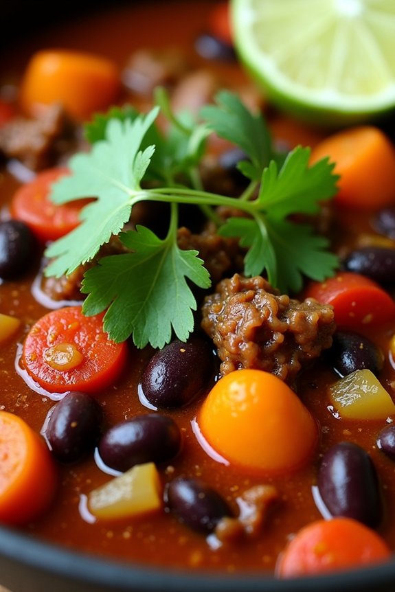 spicy tex mex beef stew