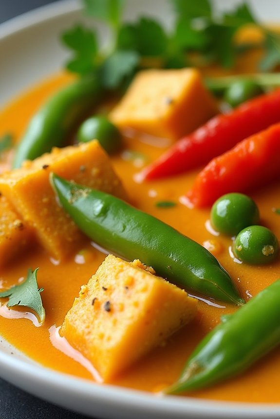 spicy thai coconut curry
