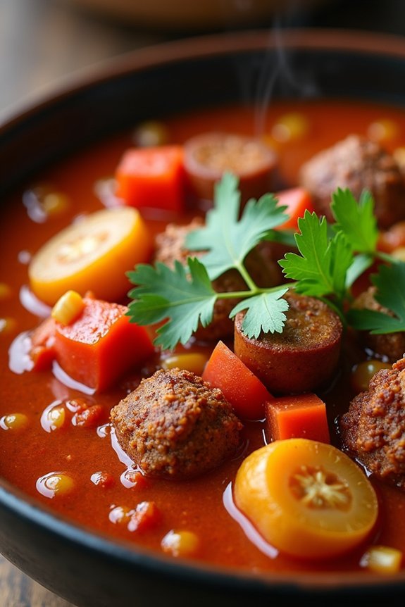 spicy turkey chorizo stew recipe