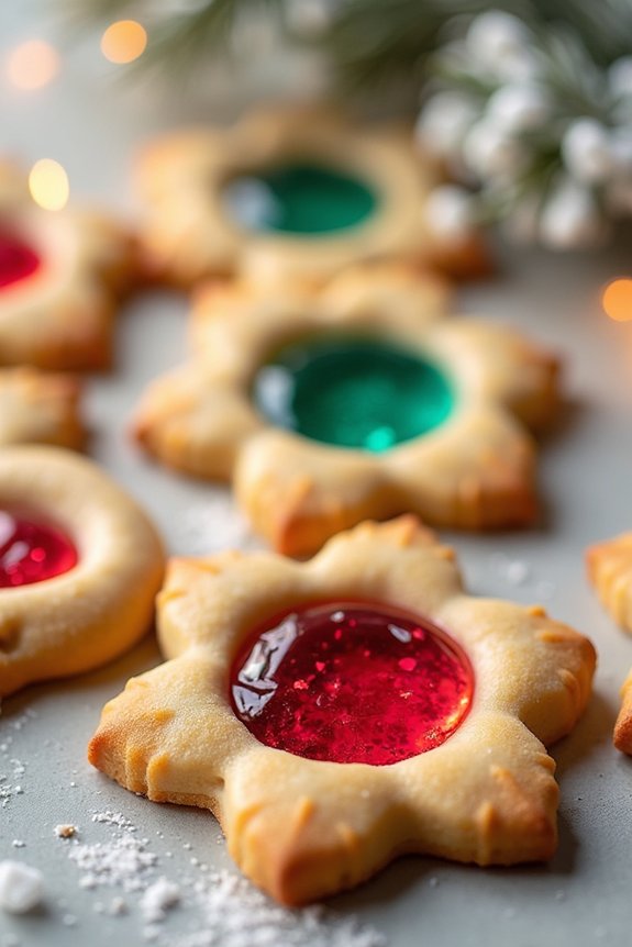 stained glass cookie ornaments